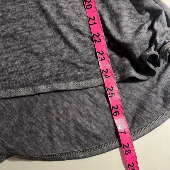 EUC Hollister Tank Top- Grey Sheer peplum hem Sz S - Picture 12 of 12